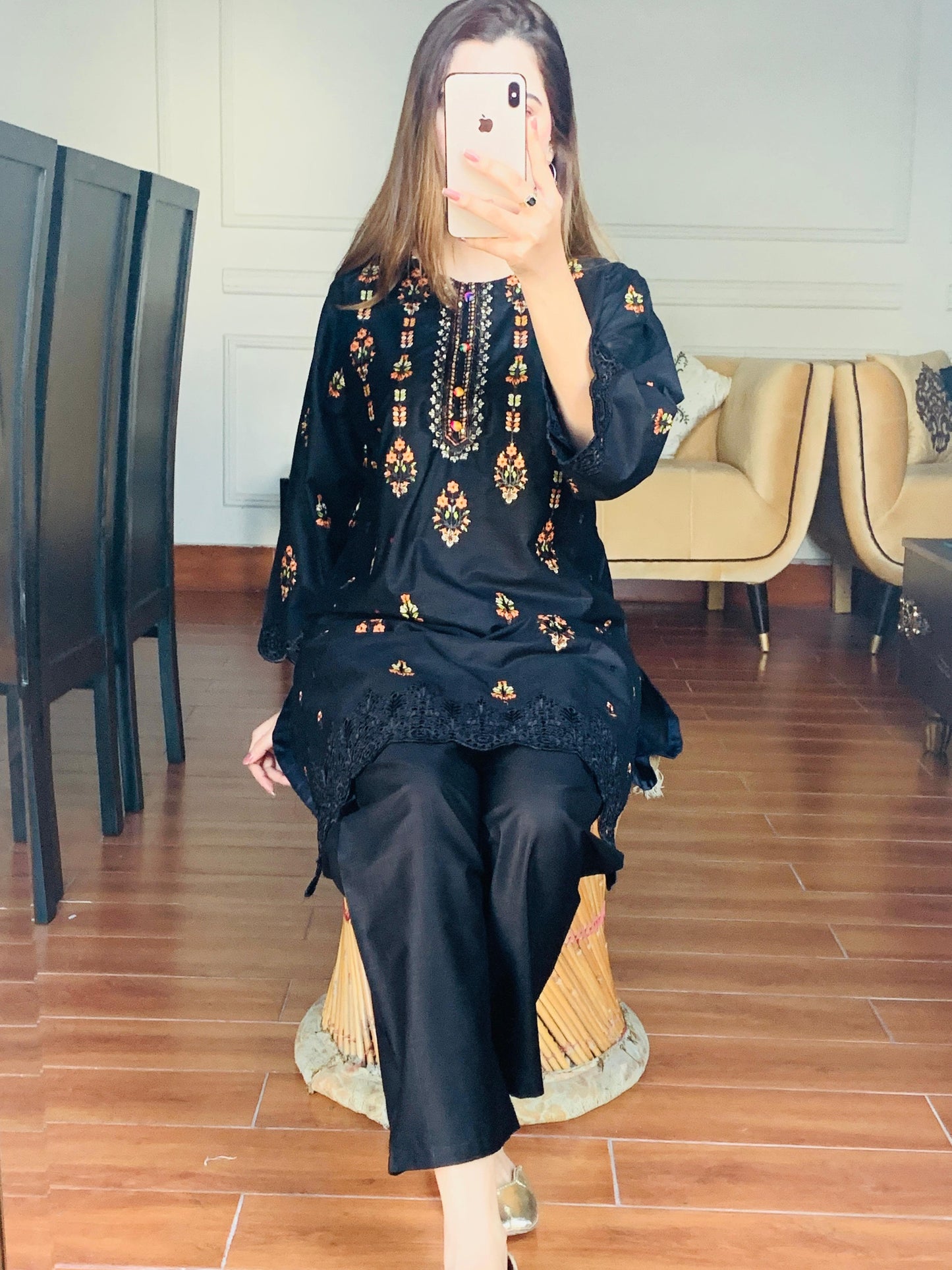 πππ CutWork Booring Embroidery 2pcs