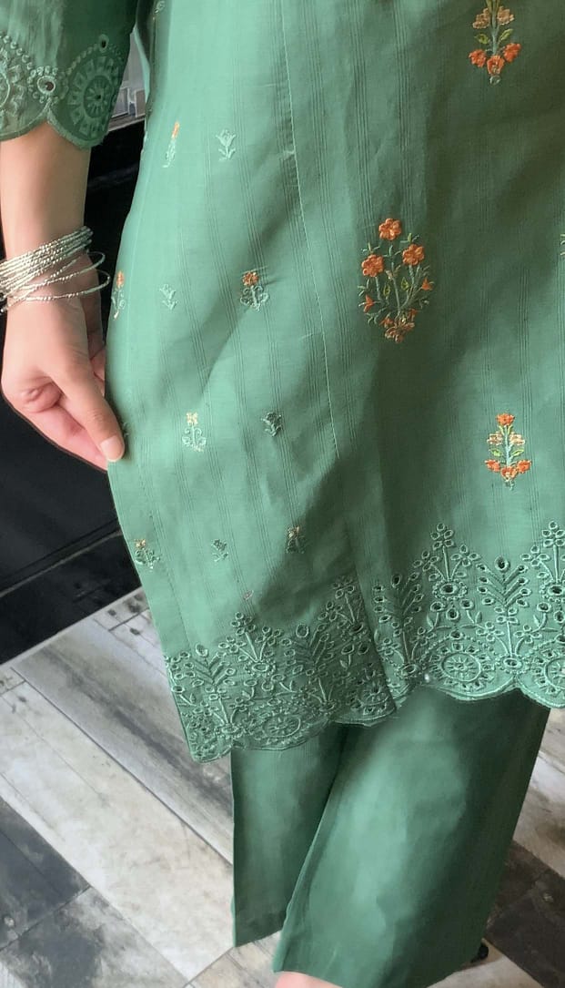 πππ CutWork Booring Embroidery 2pcs