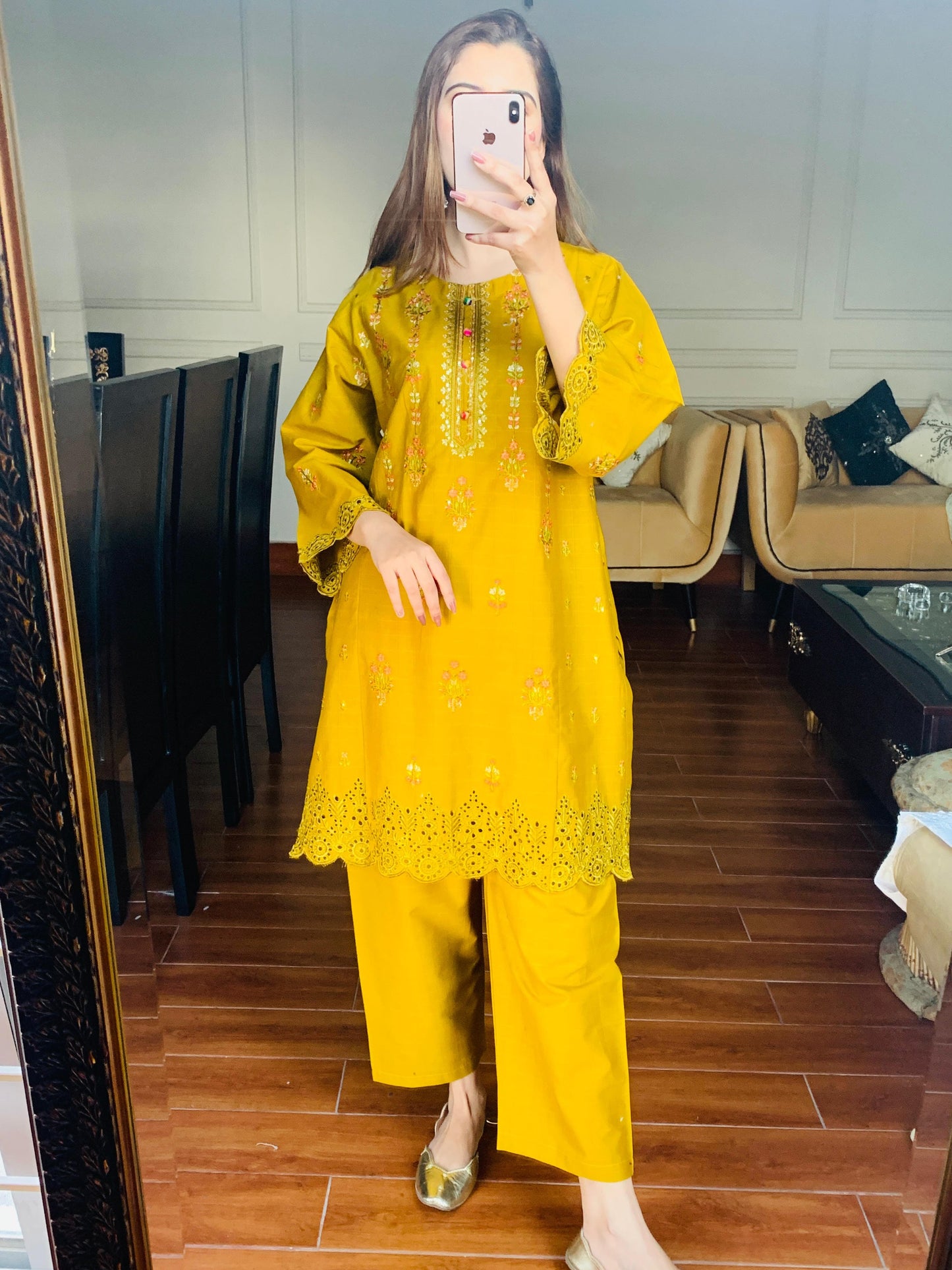 πππ CutWork Booring Embroidery 2pcs